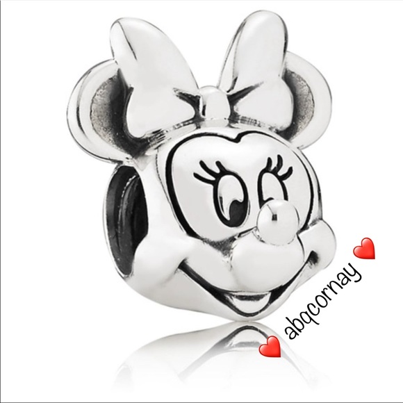 Pandora Jewelry - EUC Disney Pandora 791587 Sterling Silver Minnie Mouse Portrait Charm